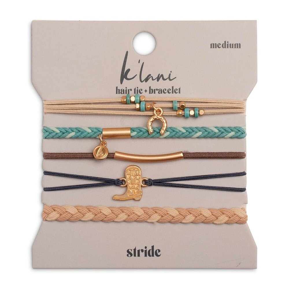 Empowering Hair Tie Bracelets For All Hair Types  Stylish 5 Piece Set Small